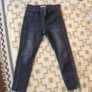 Levi’s Wedgie Skinny Button-Fly High Rise Jeans